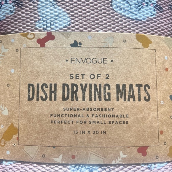 New in package 2 drying mats with cats 😸 - Picture 2 of 3